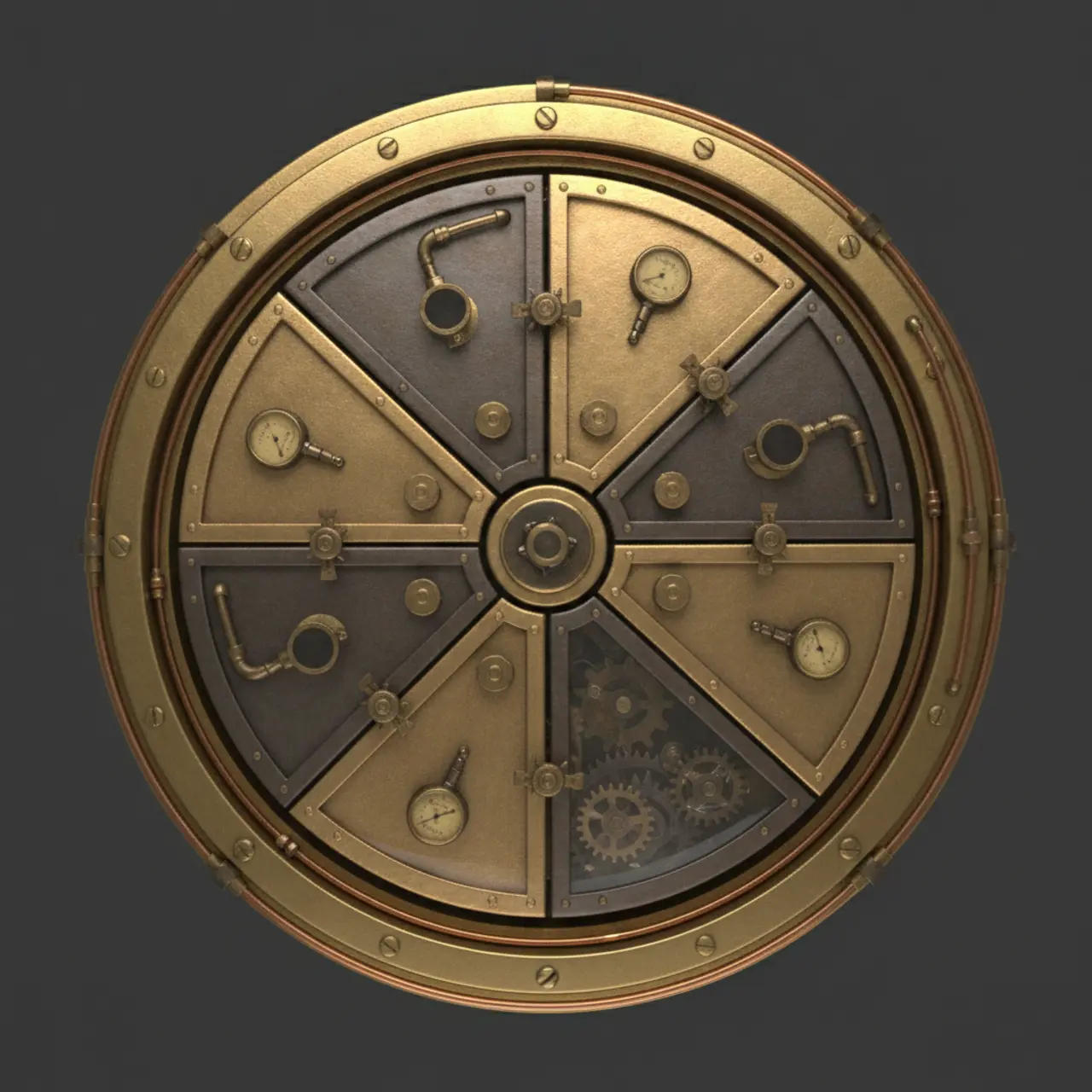 Prospector's Gyro Wheel board